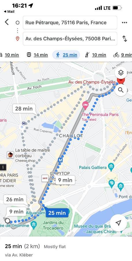 T2 Trocadero Tour Eiffel Διαμέρισμα Παρίσι Εξωτερικό φωτογραφία